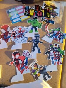 Spider-Man And Friends Party Tabletop Decorations