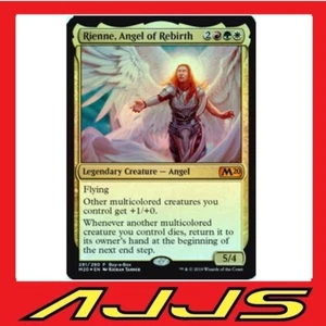 MTG 2019 Core Set - Rienne, Angel of Rebirth FOIL 281/280 MN/M - Picture 1 of 1