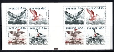 Sweden 1992 Birds MNH booklet - Image 1 of 2