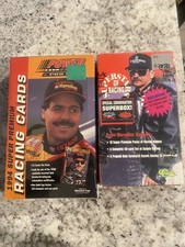 2 WAX BOX LOT NASCAR 1994 1995 PRO SET POWER RACING CLASSIC IMAGES RACE CARDS