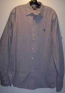 Ralph Lauren polo shirt size 16 1/2 36/37 excellent condition - Picture 1 of 4