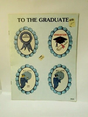TO THE GRADUATE DIPLOMA SAMPLER CROSS STITCH PATTERN  - Image 1 of 4