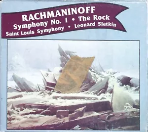 Rachmaninov Symphony No 1 . The Rock by Leonard Slatkin/St Louis Symphony (Cd) - Picture 1 of 2