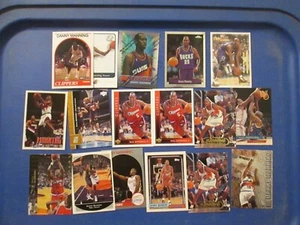 Lot of 17 Danny Manning L.A. Clippers w/premiums & rookies - Picture 1 of 1