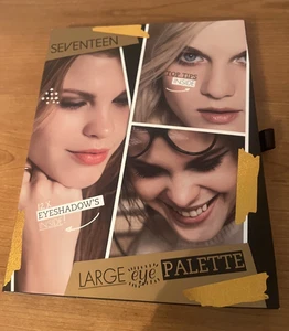 Seventeen Large Eye Shadow Palette Makeup 12 Shades of Colour Gift Set NEW - Picture 1 of 4