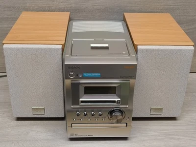 FAULTY SONY CMT-M373NT NetMD Minidisc stereo Hifi MDLP CD Tape - Image 1 of 4