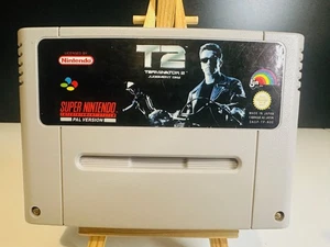 T2 Terminator 2 Judgment Day PAL [Super Nintendo] Loose Cartridge - Authentic - Picture 1 of 4