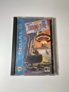 Ground Zero Texas SEGA CD Video Game Slightly Scratched - Picture 1 of 4