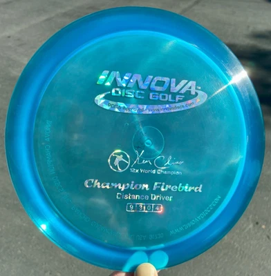 Innova Champion Firebird - FLAT Stiff Jolly Launcher - 12x KC Swoosh Disc Golf - Image 1 of 4