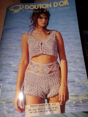 Bouton D'Or Magazine. Knitting & Crochet Patterns - Image 1 of 2