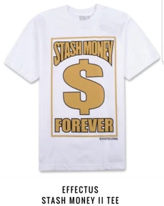 EFFECTUS CLOTHING T-SHIRT WHITE SIZE 2XLARGE MENS (ship fast) - Picture 1 of 11