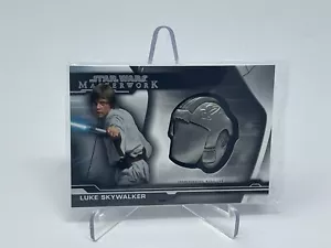2019 Topps Star Wars Meisterwerk Luke Skywalker Artefakt Medaillon Aufnäher #MC-LBH - Bild 1 von 2