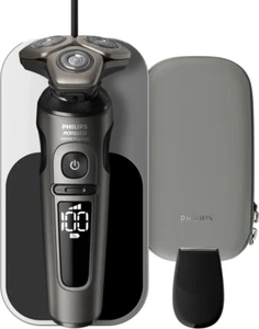 Philips Norelco - 9000 Prestige Shaver with Qi Charging Pad and Premium Case - Picture 1 of 4