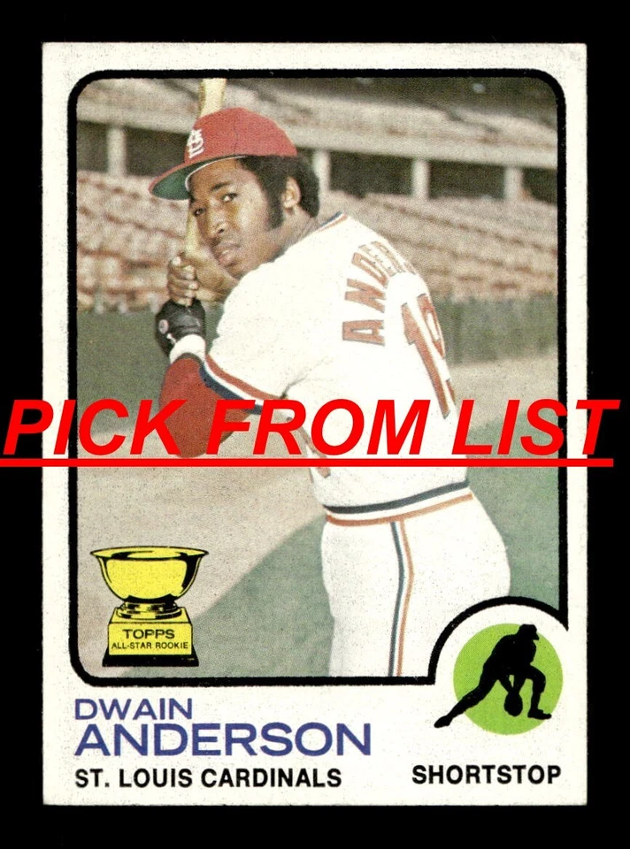 1973 Topps 2-247 EX/EX-MT Pick From List All PICTURED - Image 1 of 1