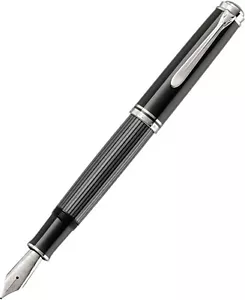 Pelikan en Pluma Estilográfica - Forma Raya Negra Stresmann M805 Extra Fino - Imagen 1 de 9