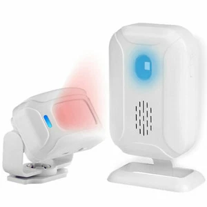 Detector de movimiento PIR de pared de entrada interior 36 tono de llamada 5 modos con receptor - Imagen 1 de 12