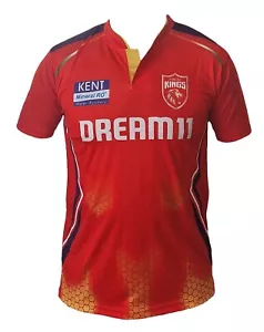 Punjab Kings 2025 Jersey / Shirt, IPL Cricket T20, PK - Picture 1 of 10