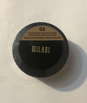 Milani Make It Last Setting Powder 02 Translucent Medium to Deep - Image 1 of 3