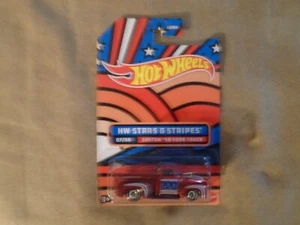 2021 HOT WHEELS , DIECAST, STARS & STRIPES ( '56 TRUCK ) FREE SHIP - Picture 1 of 2