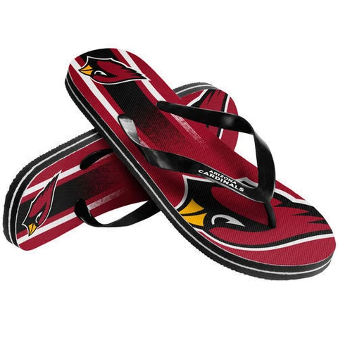 NFL Arizona Carrdinals Unisex Gradient Thongs Flip Flops Sandals Football Cover