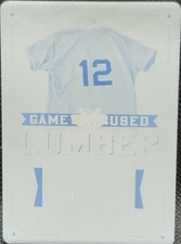 JEFF KENT 2021 Leaf Game Used Lumber PRINTING PLATE SP 1/1 Giants Dodgers One of