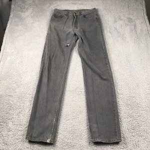 Jeans Levis 501 XX para Hombres 33 (31x34) Gris Botón Mosca Denim De Colección Años 90 Hechos en EE. UU. *Defectos - Imagen 1 de 19