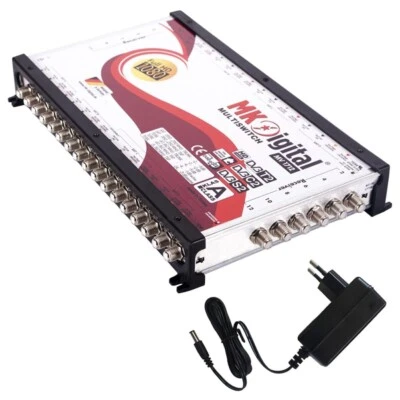 MK Digital MV 17/12 Multischalter kaskadierbar FHD 4K 8K UHD für 12 Teilnehmer - Bild 1 von 4