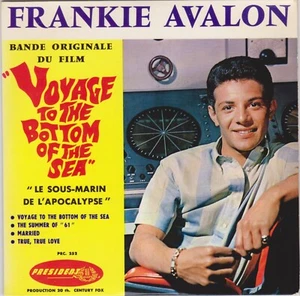 BOF VOYAGE TO THE BOTTOM OF THE SEA FRANKIE AVALON FRENCH ORIG EP OST - Imagen 1 de 1