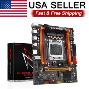 Placa madre LGA 2011 X79 memoria DDR3 NVME M.2 SATA 3.0 PCI-E3.0 doble canal - Imagen 1 de 18