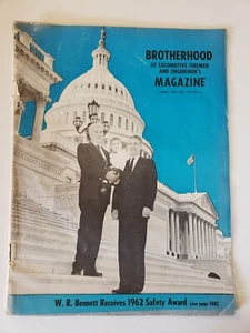 Brotherhood of Locomotive Firemen and Enginemen's Magazine April 1963 Volume 154 - Picture 1 of 5