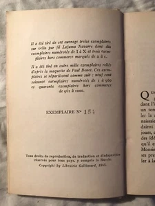 BOST Pierre: Monsieur Ladmiral va bientôt mourir - Nummerierte EA 154/1000 - RAR - Picture 1 of 5