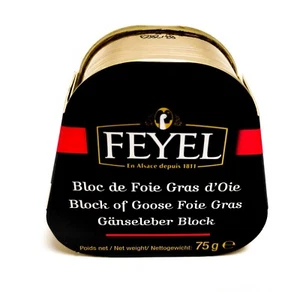 Bloc de Foie Gras Oie Feyel 75g in der Dose Gänseleber aus Frankreich