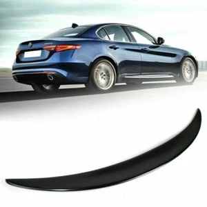Unpainted For Alfa Romeo 4DR Giulia 952 Quadrifoglio Trunk Spoiler Performance - Picture 1 of 5