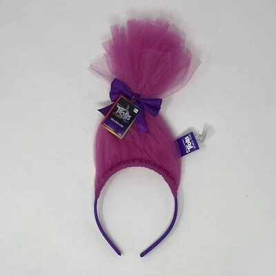 DreamWorks Headband Trolls World Tour Poppy Hair Pink - Image 1 of 4