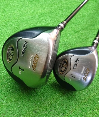 Golf Clubs "Driver & 3W" HONMA Twin Marks 420RF Flex-S Loft-10 & 15  2-star - Image 1 of 4