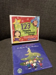 123 Favorite Christmas Songs Audio 3 CD & A Charlie Brown Christmas Cd New - Bild 1 von 5