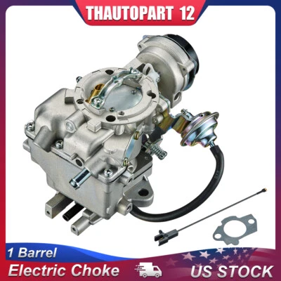 Carburador Carburador YFA 1 barril para Ford F100 F150 F250 4,9 L 300 cu obturador eléctrico Foto 1 de 4