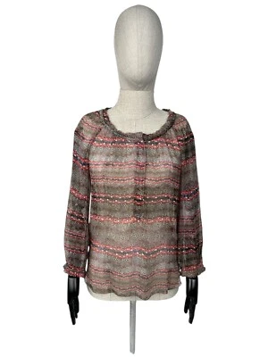 ISABEL MARANT ETOILE 100% Silk Multicolor Blouse size 40 - Image 1 of 4