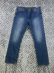 American Eagle Jeans Mens 36X32 Blue Straight Classiccore Skater Baggy - Picture 1 of 11