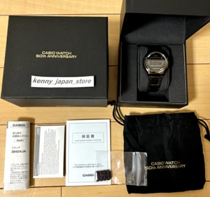 IN HAND! NEW Casio Casiotron 50th Anniversary Black TRN-50ZE-1A TRN-50ZE-1AJR JP - Picture 1 of 12
