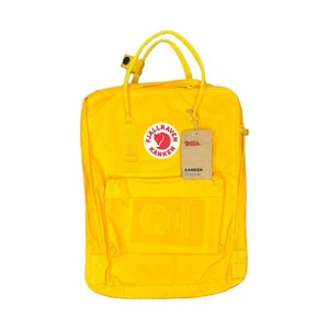Borsa zaino classica Fjallraven Kanken giallo caldo 23510 141 COLORE FUORI PRODUZIONE - Foto 1 di 4