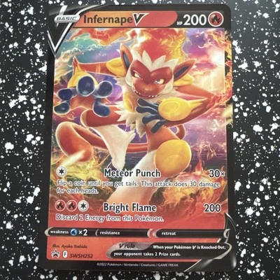 Infernape V SWS252 Jumbo Cards Holo - Image 1 of 4