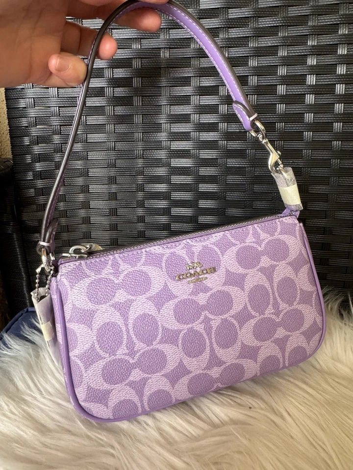 Coach Hand Bag CW426 Nolita 19 In Signature Canvas Gold/TAN/Brown