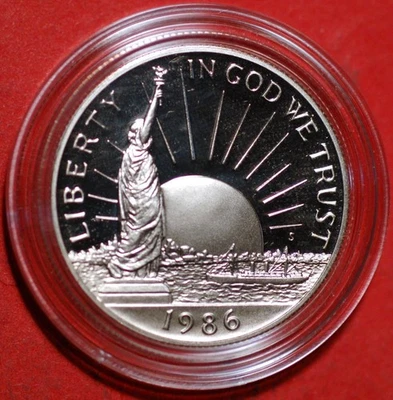 United States 1/2 Dollar 1986 S Statue of Liberty KM# 212 -18516 - Image 1 of 2