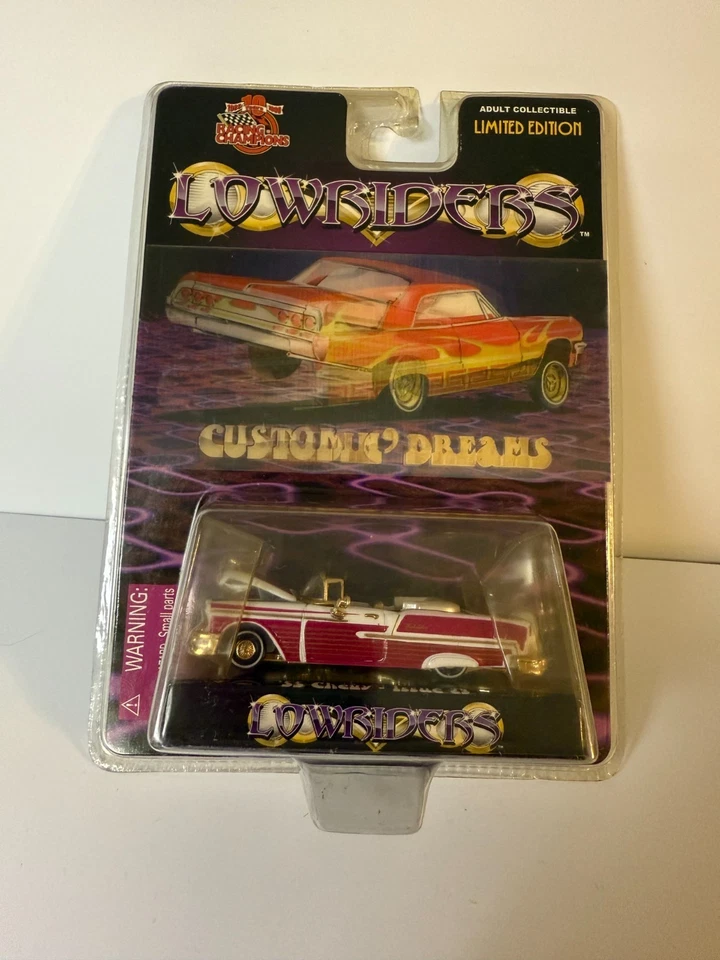Racing Champions Lowriders Custom Dreams 55 Chevy Issue 23 J10 - Image 1 of 1