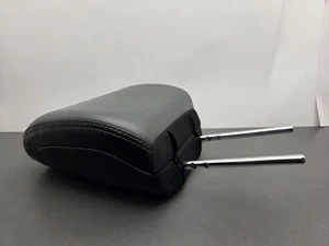 19-24 DODGE RAM DRIVER OR PASSENGER FRONT SEAT HEADREST LEATHER GRAY/BLACK OEM - Bild 1 von 11