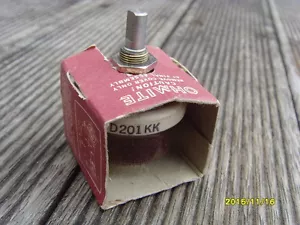 TV-7 TV-3 TV-10 Hickok Tube Tester Line Adjust Potentiometer Ohmite 200ohm 25W - Picture 1 of 6