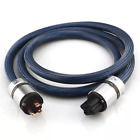 HiFi Silver Plated Copper Audio Power Cables US AC Plug with C19 20A Connector