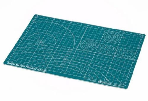 Tamiya 74118 Green Cutting Mat Board A4 Size Pad Model Hobby Design Craft Tools - Image 1 of 1