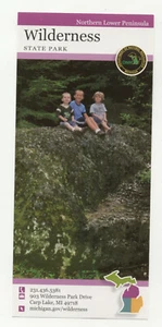 Wilderness State Park Michigan Rack Card - Picture 1 of 2